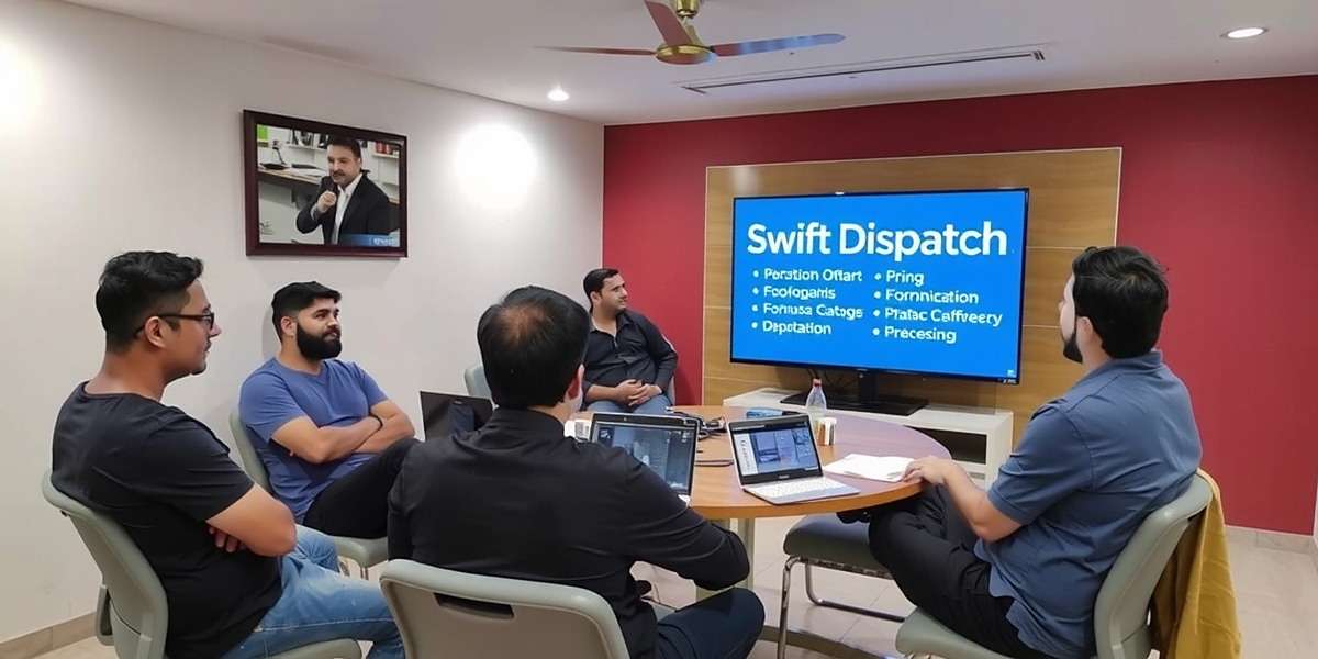 Swift Dispatch community meetup in Bangalore with players discussing strategies